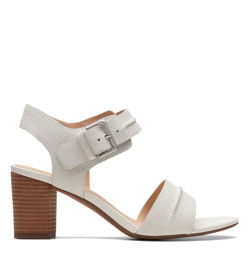 Clarks - KarseaHi Seam Off White Combi